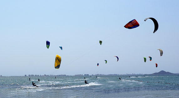 kitesurf los alcazares los narejos